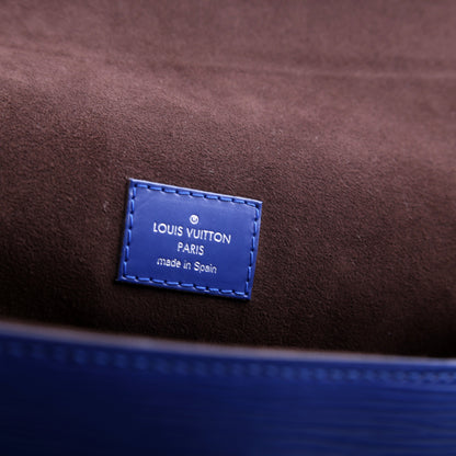 Louis-Vuitton Cluny MM Epi Blue