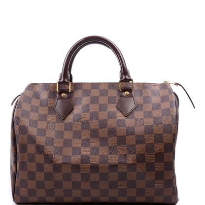 Louis-Vuitton Speedy  Damier Ebene