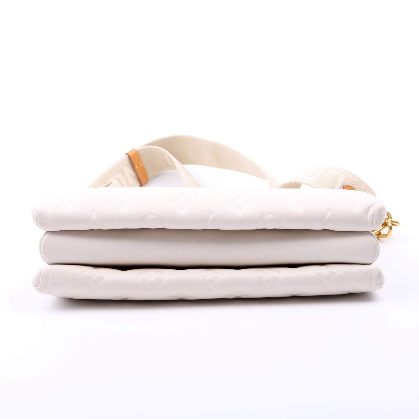 Louis-Vuitton Coussin PM Lambskin White