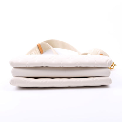 Louis-Vuitton Coussin PM Lambskin White
