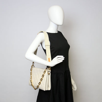 Louis-Vuitton Coussin PM Lambskin White