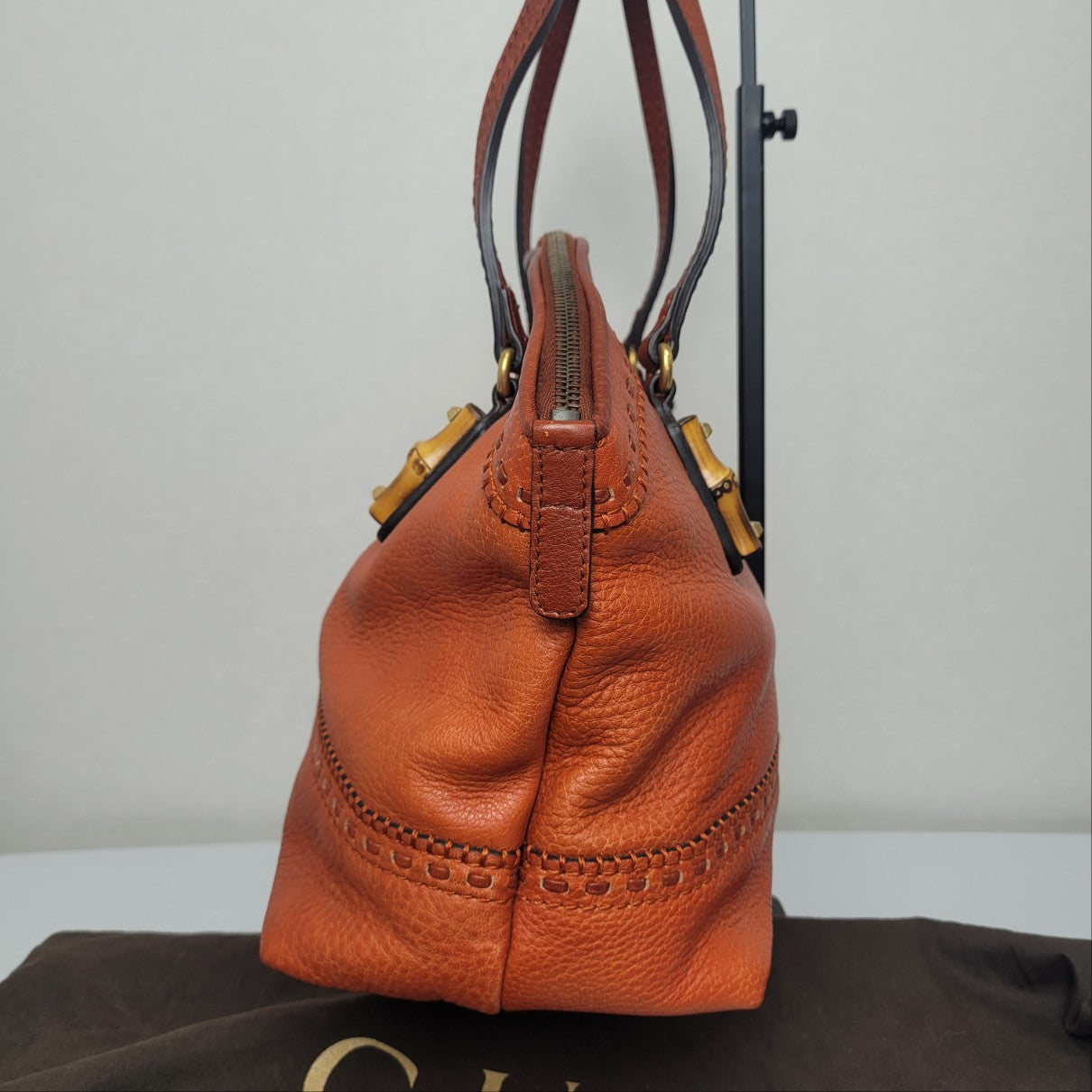 Gucci Bamboo Leather Tote 2014 Collection 339002 138084786
