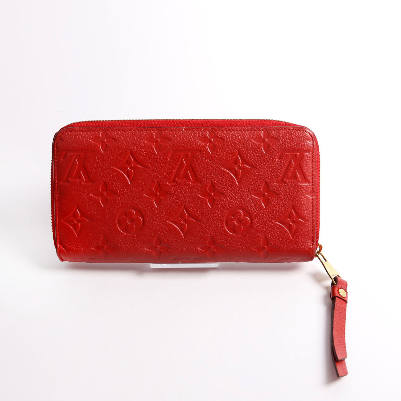 Louis-Vuitton Zippy Wallet Empreinte Red