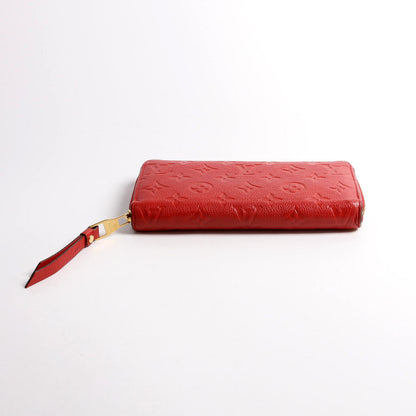 Louis-Vuitton Zippy Wallet Empreinte Red