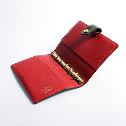 Louis-Vuitton Agenda Small Ring Patch Ebene