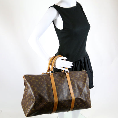 Louis-Vuitton Keepall  Monogram