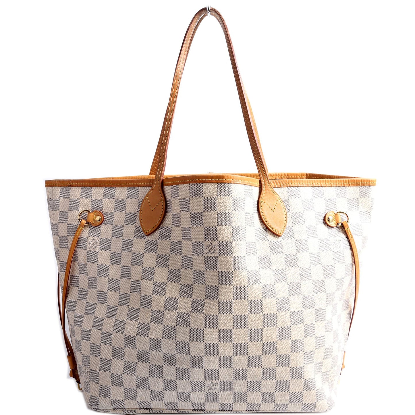 Louis-Vuitton Neverfull MM Damier Azur Blue