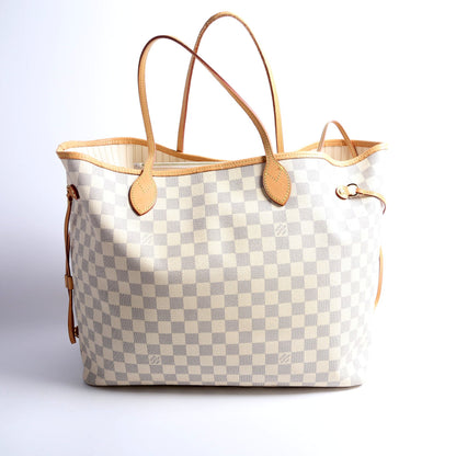 Louis-Vuitton Neverfull With Wallet GM Azur