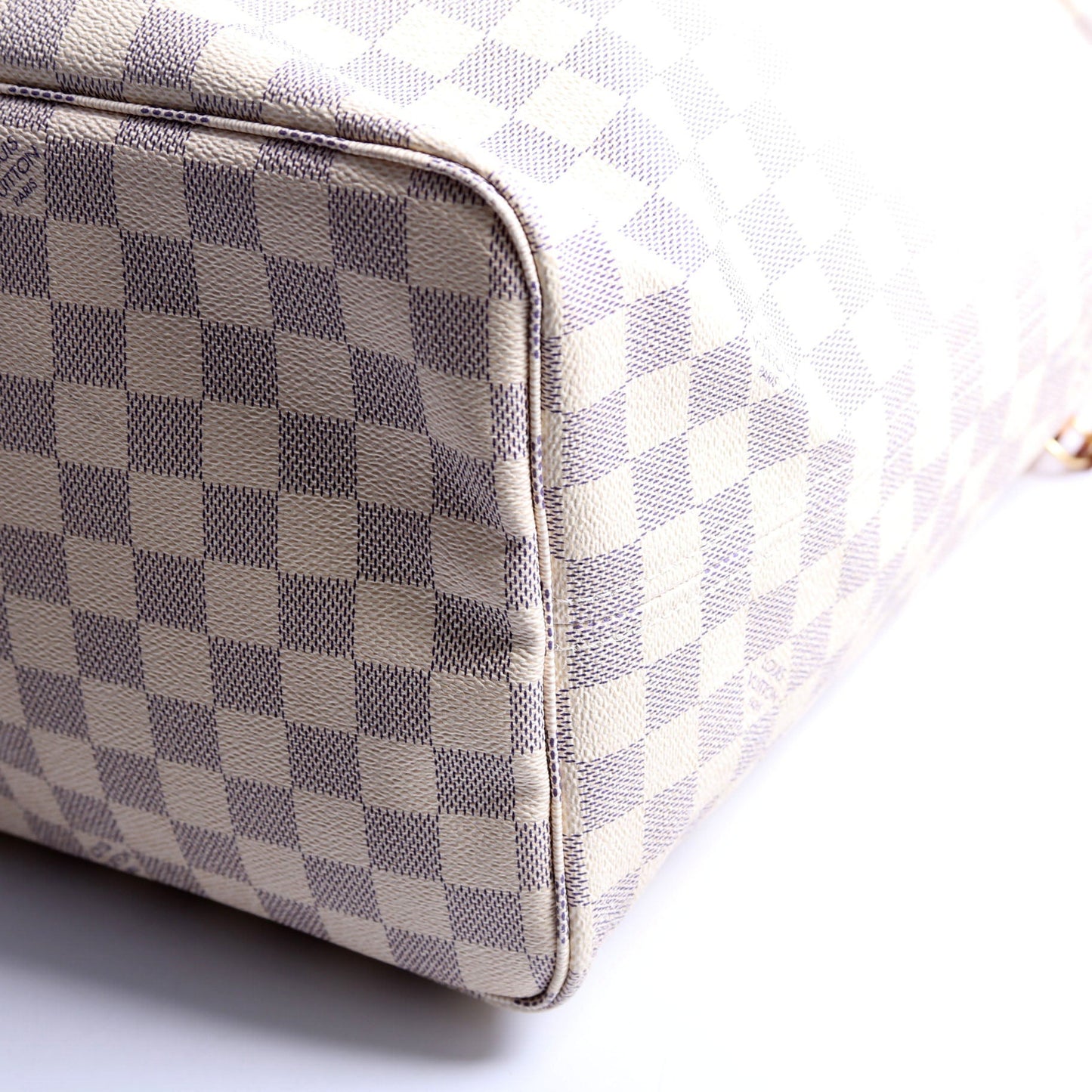 Louis-Vuitton Neverfull With Wallet GM Azur