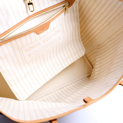 Louis-Vuitton Neverfull With Wallet GM Azur
