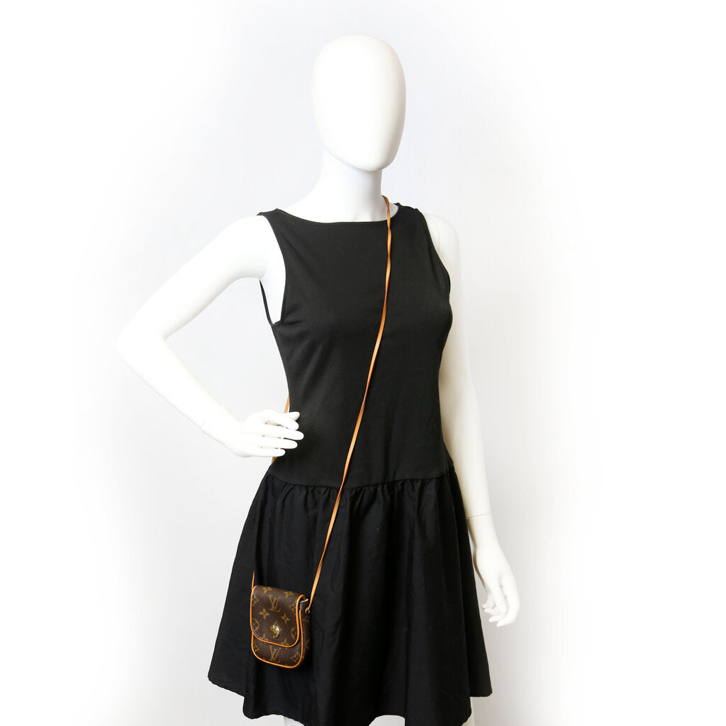 Louis-Vuitton Pochette Cancun Crossbody Monogram