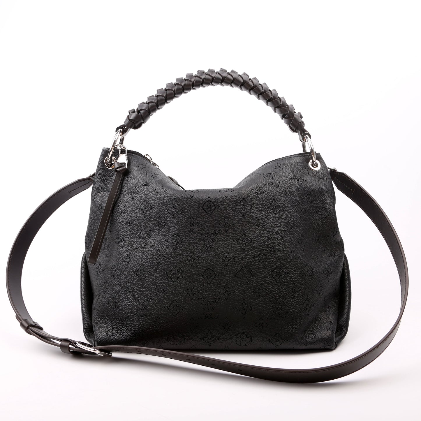 Louis-Vuitton Beaubourg Hobo MM Mahina Black