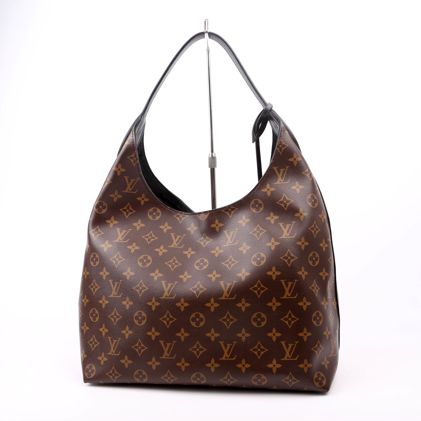 Louis-Vuitton Flower Hobo Monogram Black