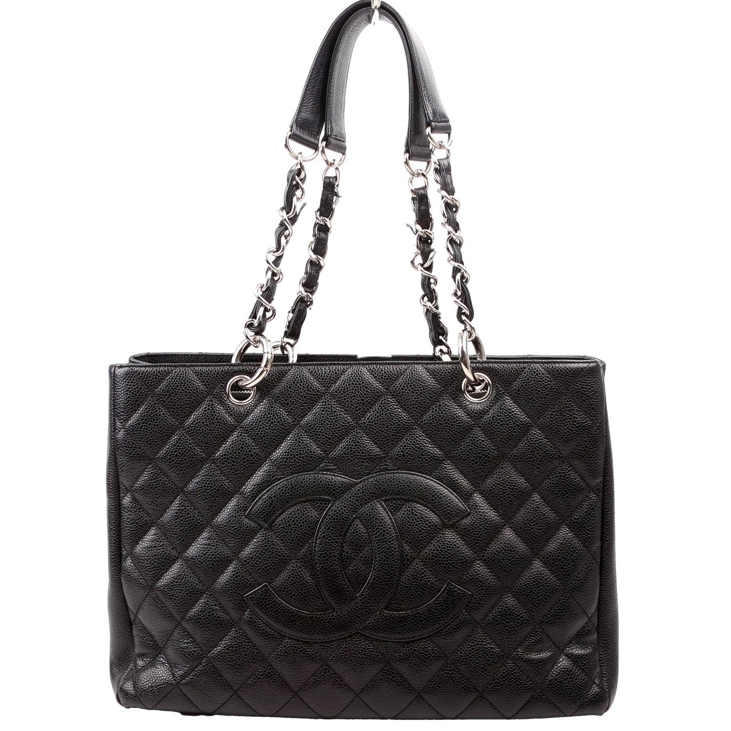 Chanel Grand Shopping Tote Caviar Black