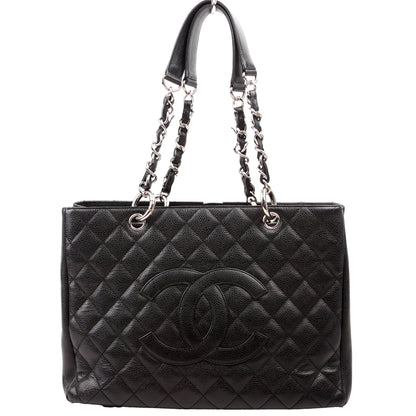 Chanel Grand Shopping Tote Caviar Black
