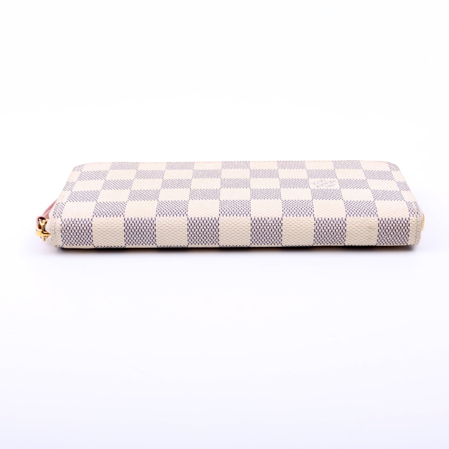 Louis-Vuitton Clemence Wallet Damier Azur Pink