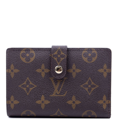 Louis-Vuitton French Purse Wallet Monogram Brown