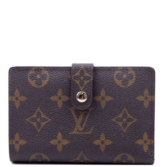 Louis-Vuitton French Purse Wallet Monogram Brown