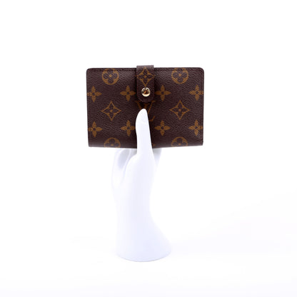 Louis-Vuitton French Purse Wallet Monogram Brown