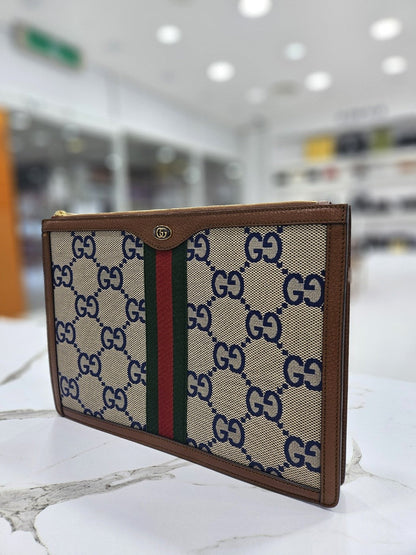 Gucci GG Supreme Canvas Ophidia Clutch 523359 138301881