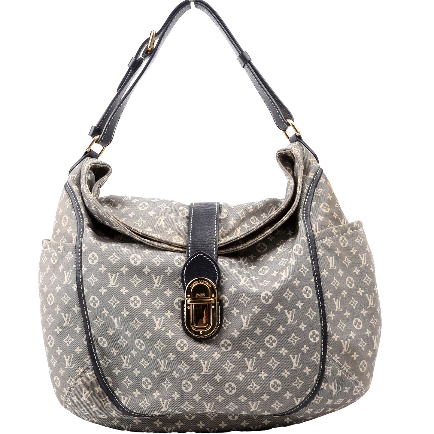 Louis-Vuitton LV Romance Shoulder Idylle Blue