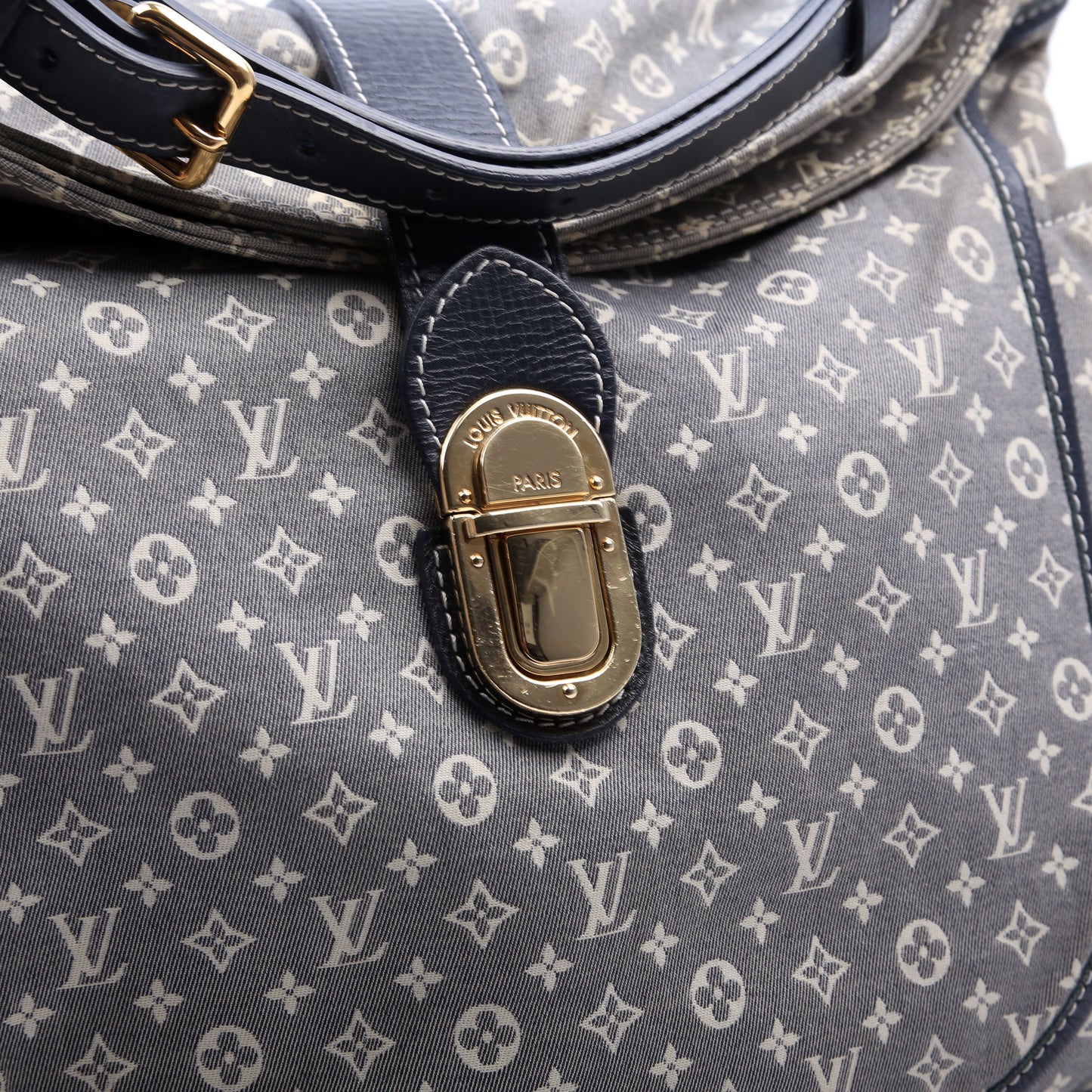 Louis-Vuitton LV Romance Shoulder Idylle Blue