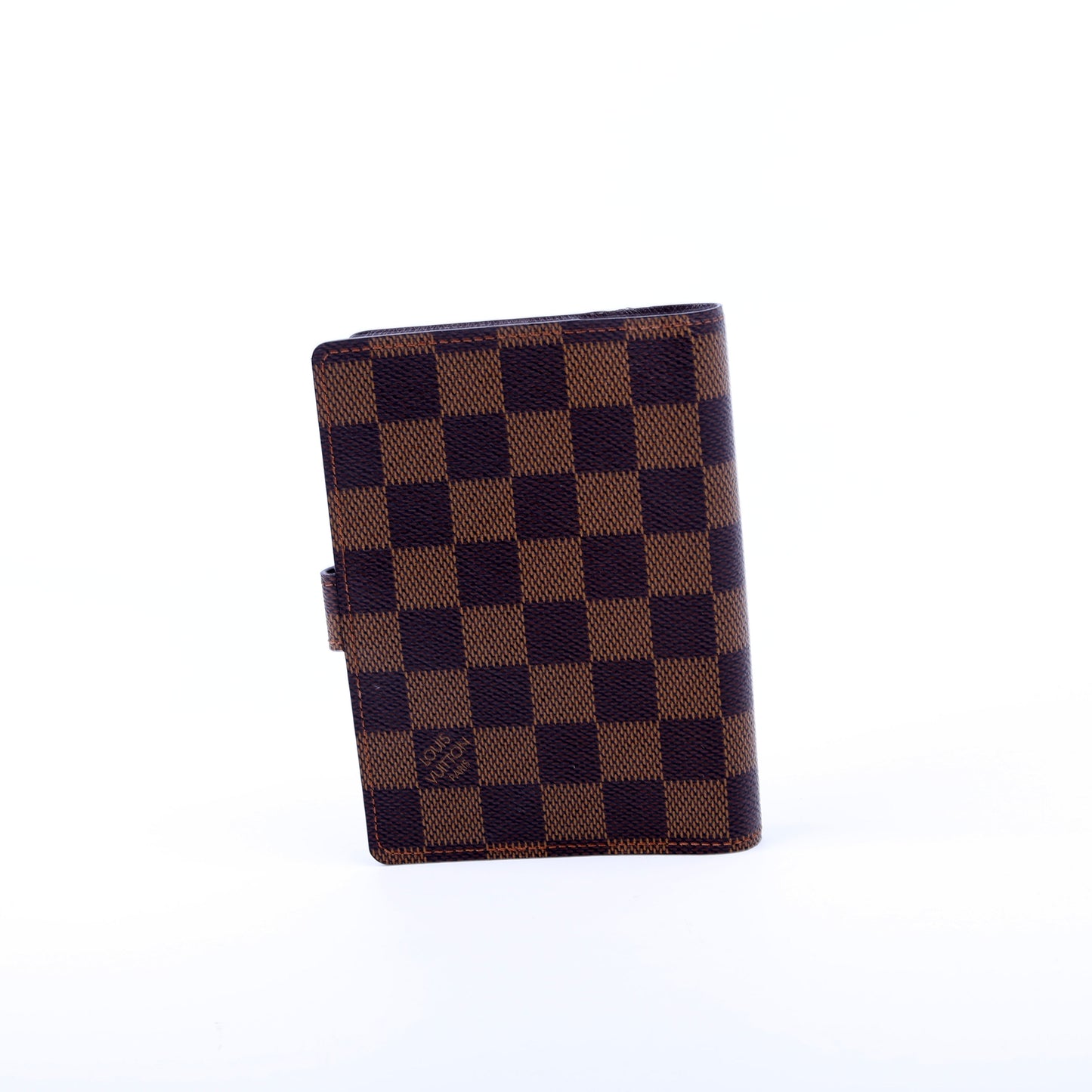 Louis-Vuitton Agenda Small Ring Damier Ebene