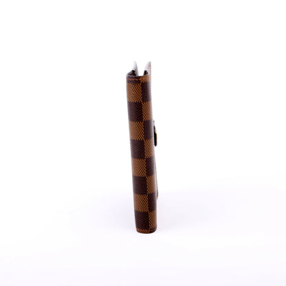 Louis-Vuitton Agenda Small Ring Damier Ebene