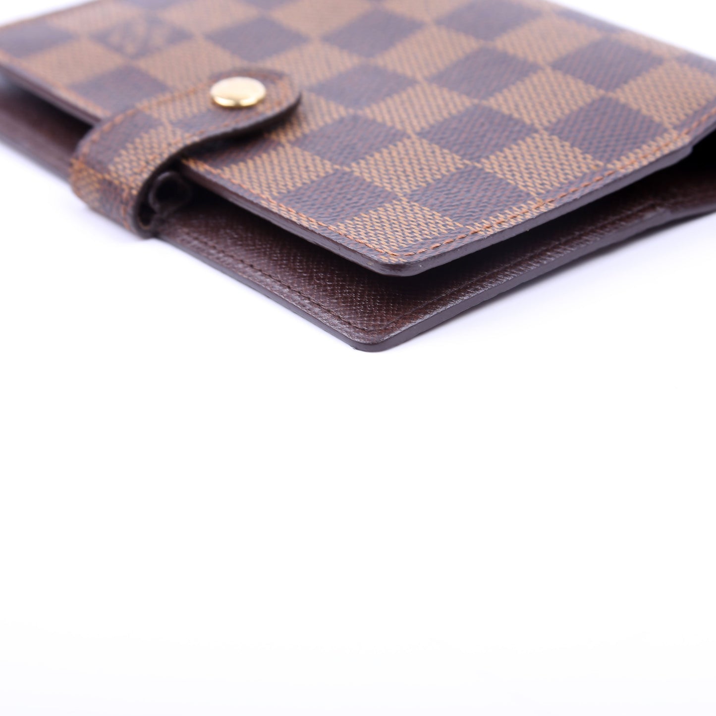 Louis-Vuitton Agenda Small Ring Damier Ebene