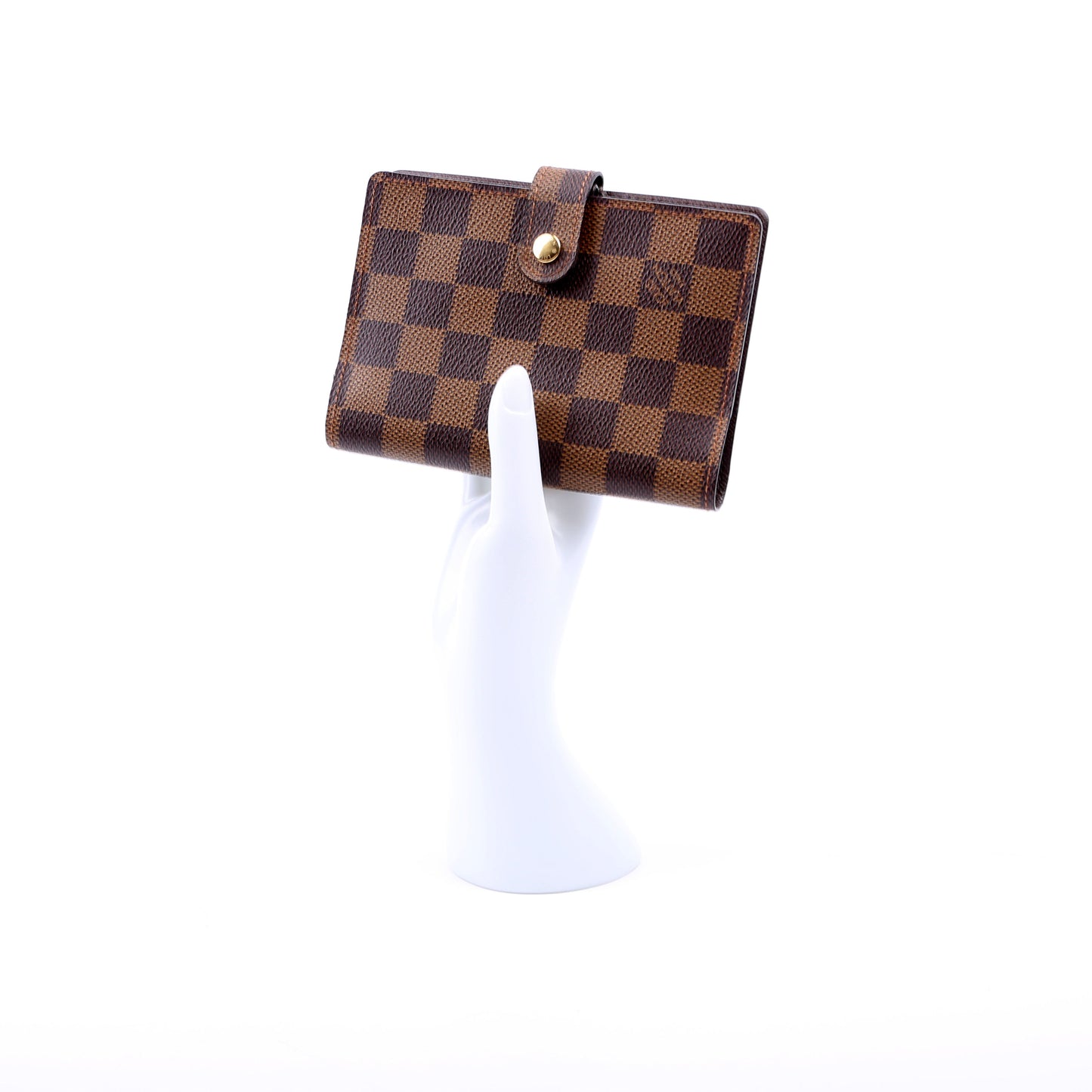 Louis-Vuitton Agenda Small Ring Damier Ebene