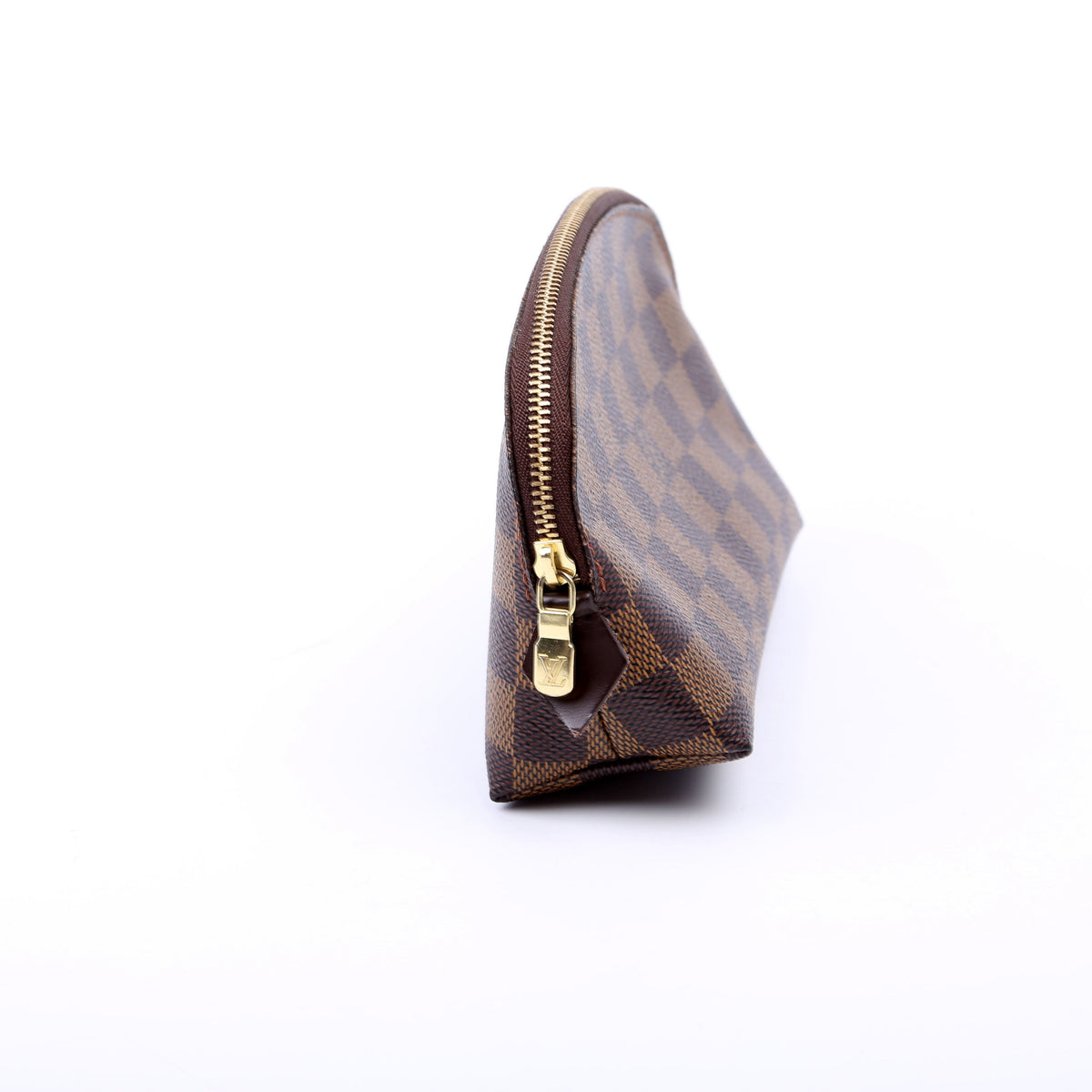 Louis-Vuitton Cosmetic Pouch PM Damier Ebene