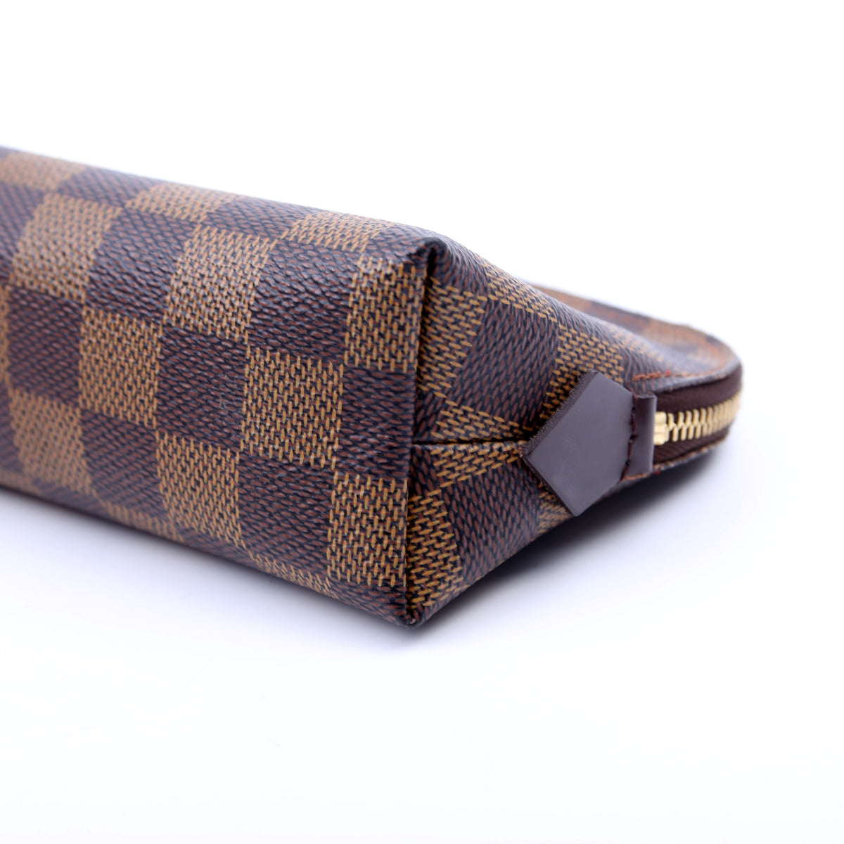 Louis-Vuitton Cosmetic Pouch PM Damier Ebene