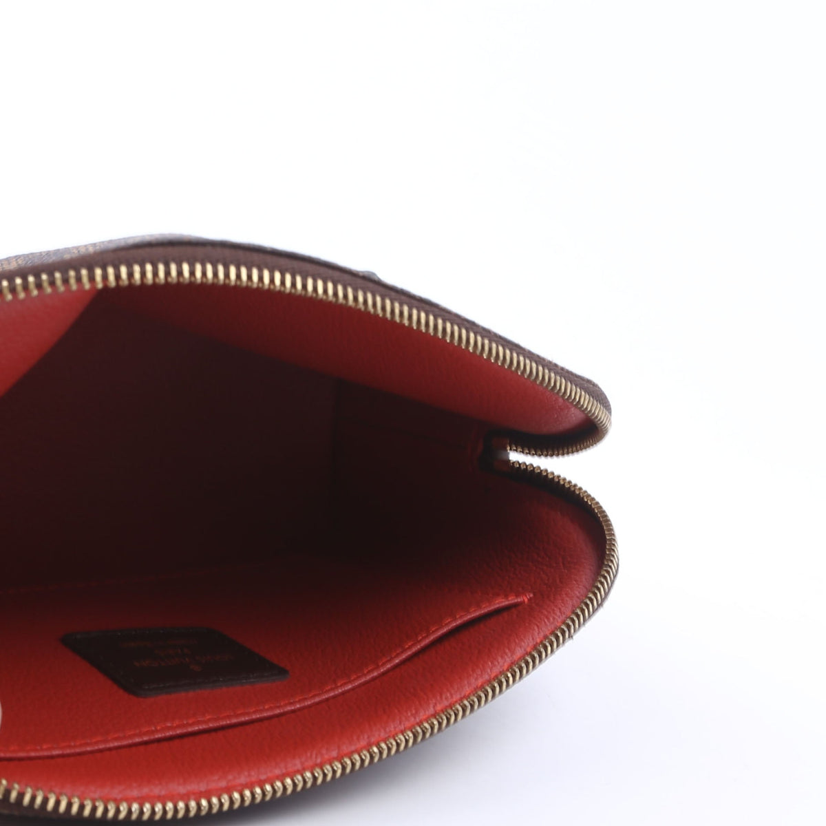 Louis-Vuitton Cosmetic Pouch PM Damier Ebene