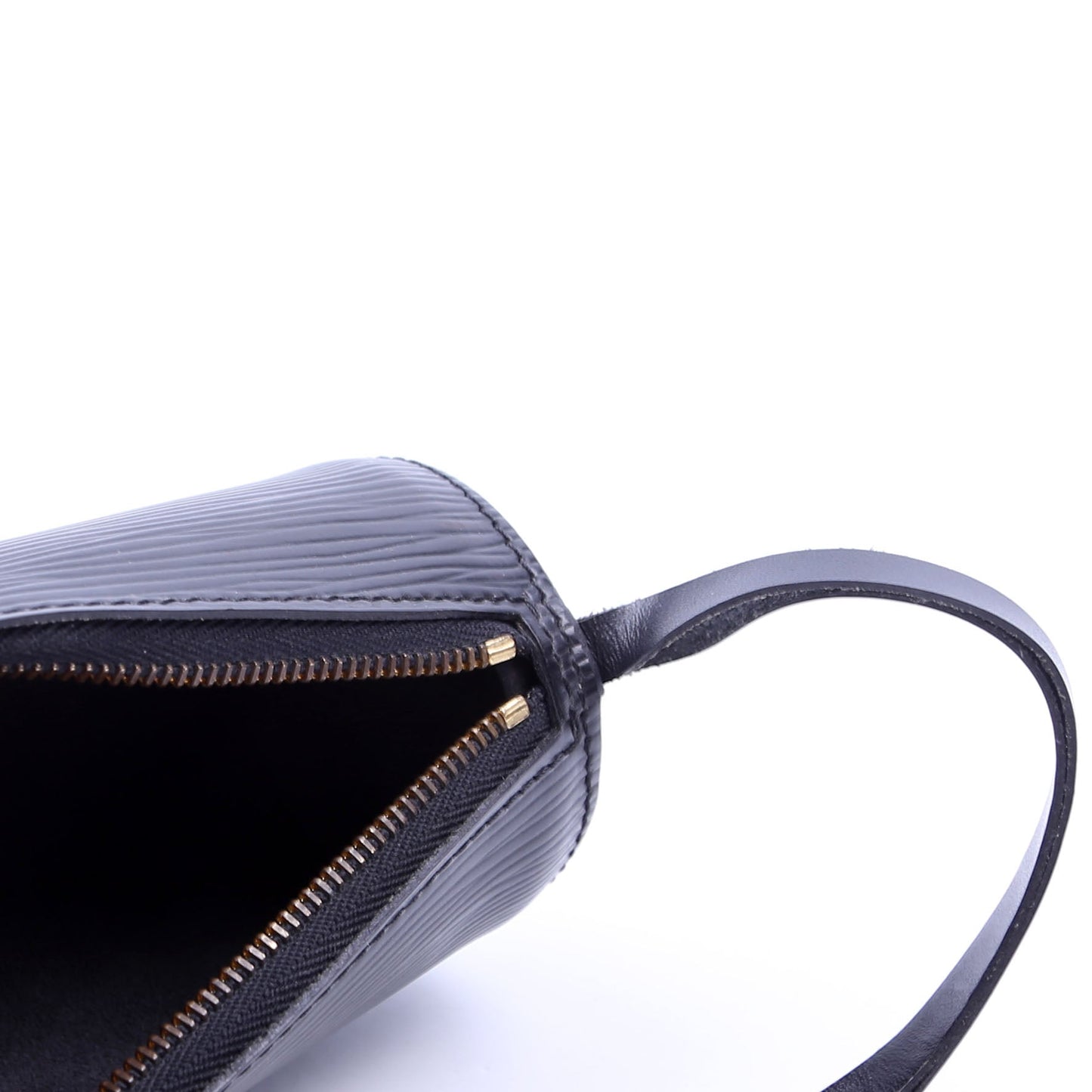Louis-Vuitton Soufflot Pouch Only Epi Black