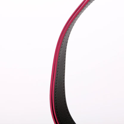Louis-Vuitton Lockme Bucket Bag Black/Pink