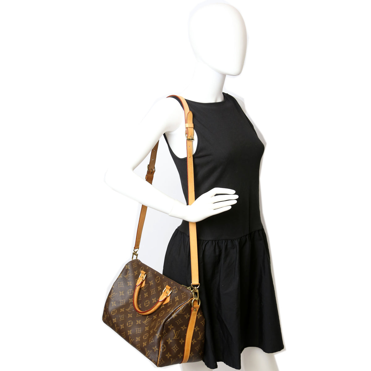 Louis-Vuitton Speedy  Bandouliere Monogram