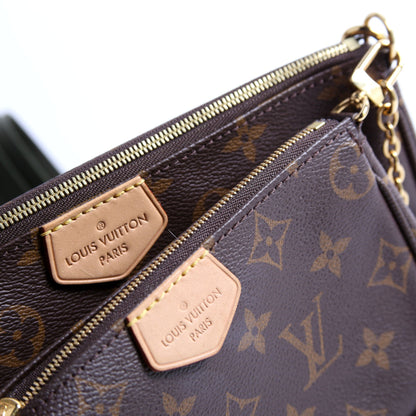 Louis-Vuitton Multi Pochette Monogram Green
