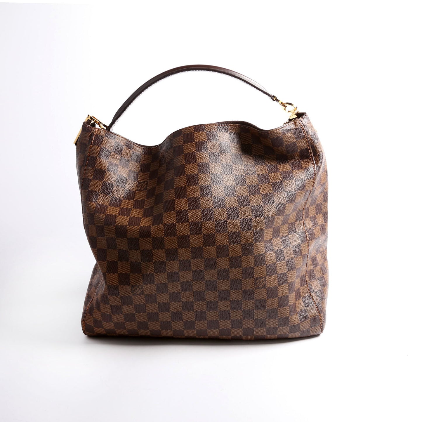 Louis-Vuitton Portobello GM Damier Ebene Brown