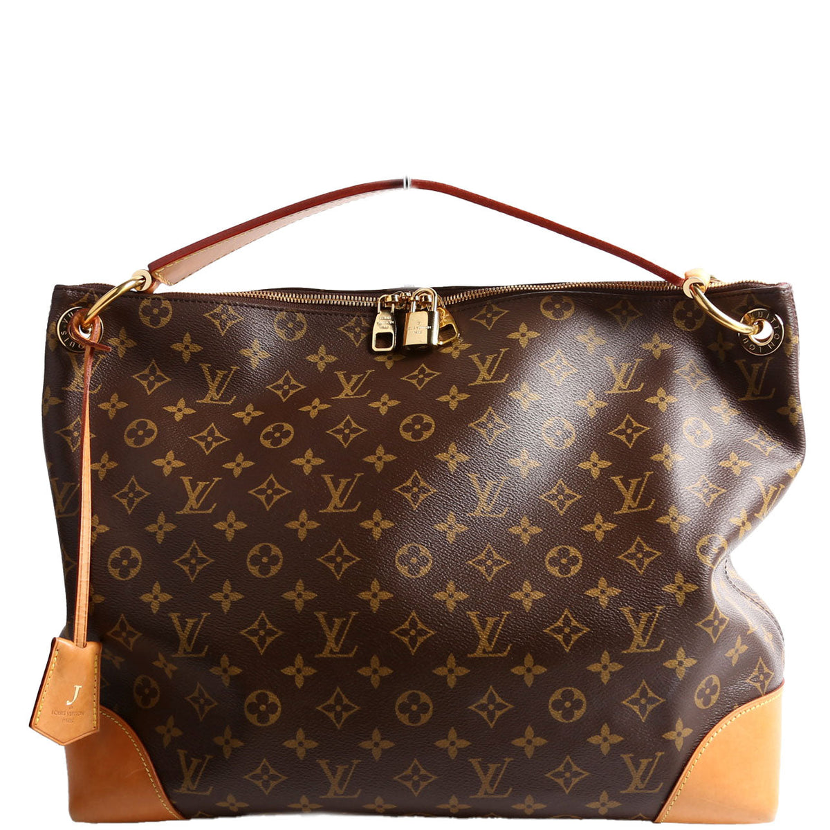 Louis-Vuitton Berri MM Monogram Brown
