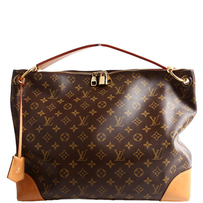 Louis-Vuitton Berri MM Monogram Brown