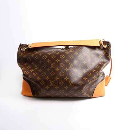 Louis-Vuitton Berri MM Monogram Brown