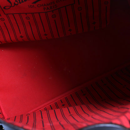 Louis-Vuitton Neverfull GM Damier Ebene Red