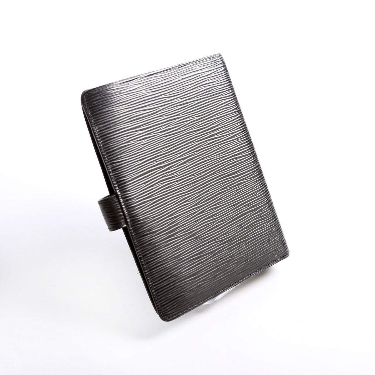 Louis-Vuitton Ring Agenda Medium Epi Black