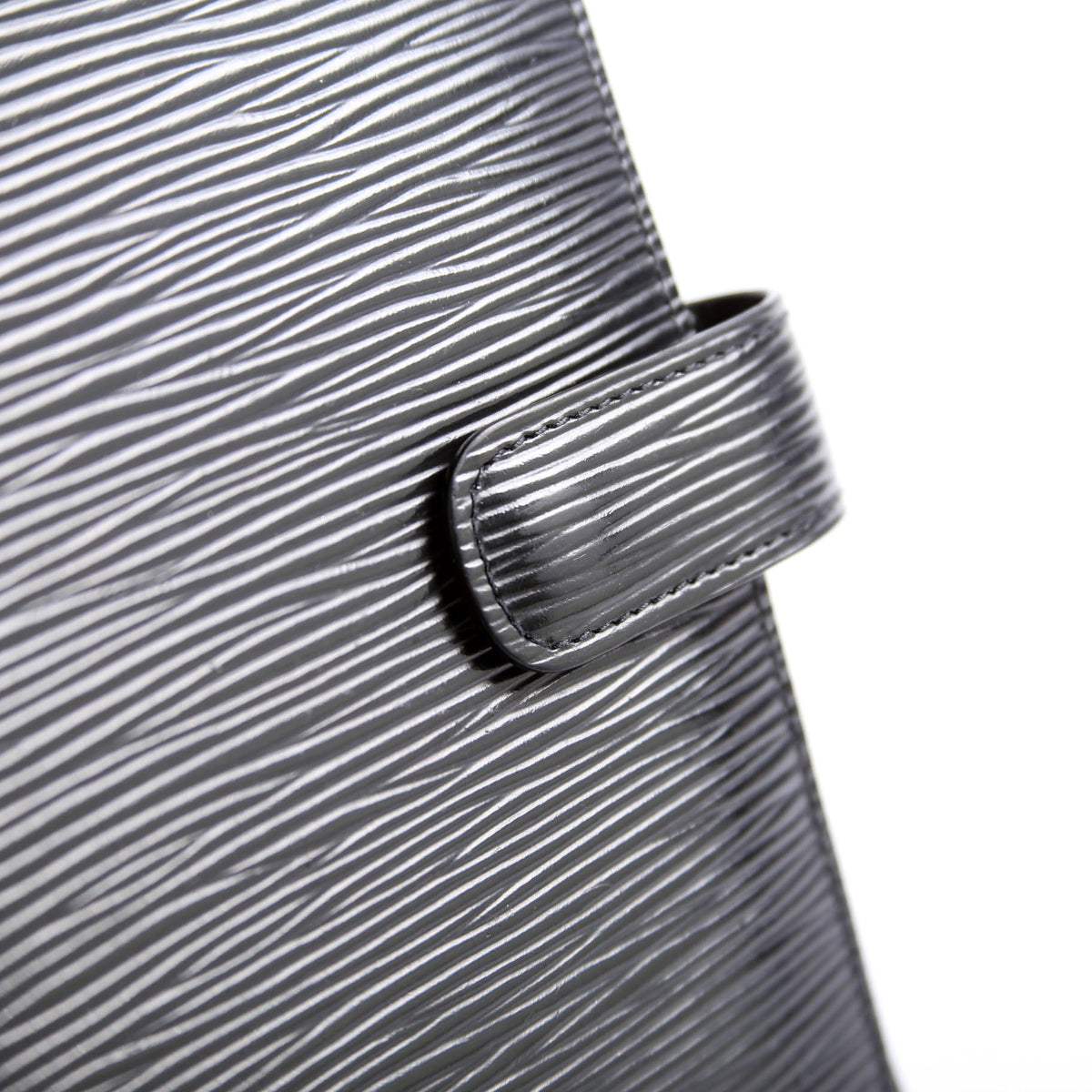 Louis-Vuitton Ring Agenda Medium Epi Black