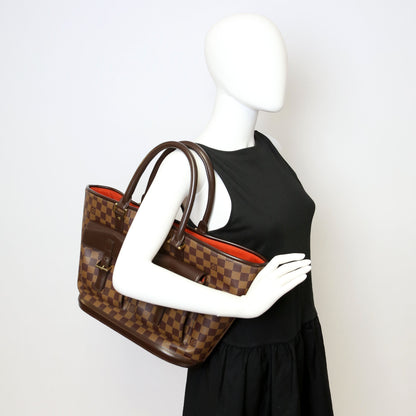 Louis-Vuitton Manosque GM Damier Ebene