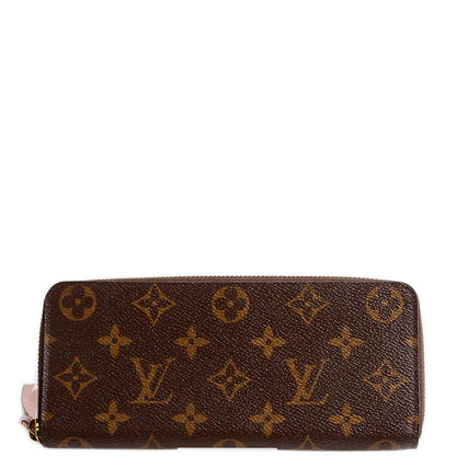 Louis-Vuitton Clemence Wallet Monogram Pink