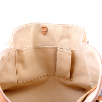 Louis-Vuitton Hampstead MM Damier Azur