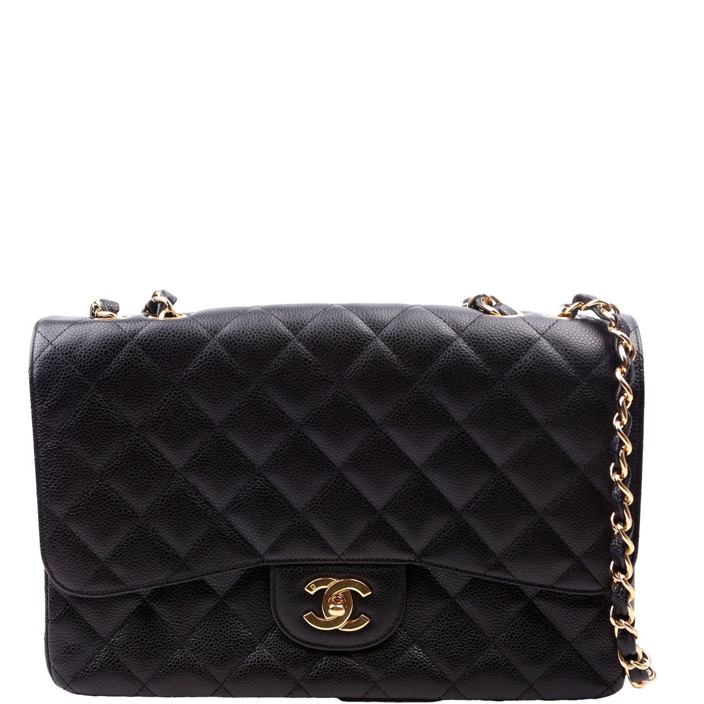 Chanel Classic Flap Jumbo Caviar Black