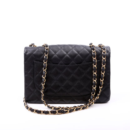 Chanel Classic Flap Jumbo Caviar Black