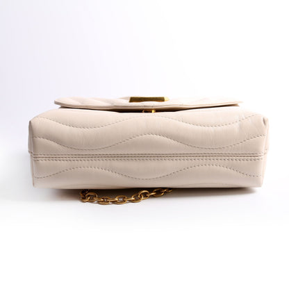 Louis-Vuitton New Wave Chain NM Bag Cream